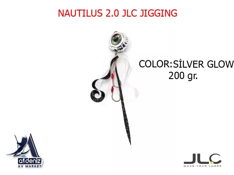 JLC Jigging A La Carta NAUTILUS 2.0 200 Gr #6 Silver Glow