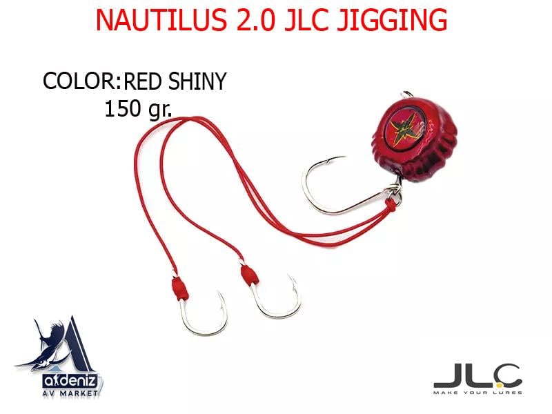 JLC Jigging A La Carta NAUTILUS 2.0 Live Kab 150 Gr #5 Red Shiny