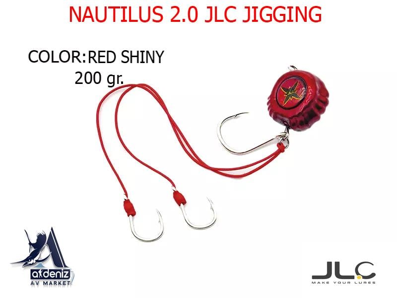 JLC Jigging A La Carta NAUTILUS 2.0 Live Kab 200 Gr #5 Red Shiny