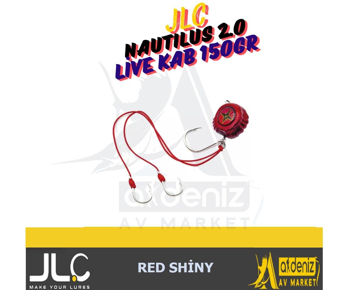 JLC Jigging A La Carta NAUTILUS 2.0 Live Kab 150 Gr #5 Red ShinyJLC JİGGİNG A LA CARTA
