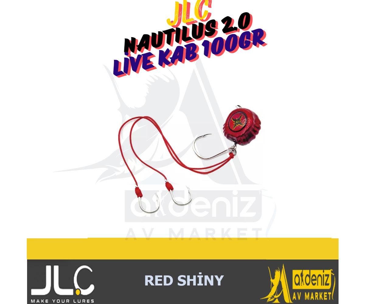 JLC Jigging A La Carta NAUTILUS 2.0 Live Kab 100 Gr #5 Red ShinyJLC JİGGİNG A LA CARTA