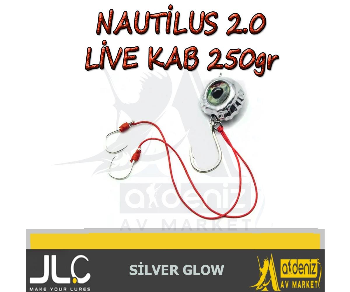 JLC Jigging A La Carta NAUTILUS 2.0 Live Kab 250 Gr #6 Silver GlowJLC JİGGİNG A LA CARTA