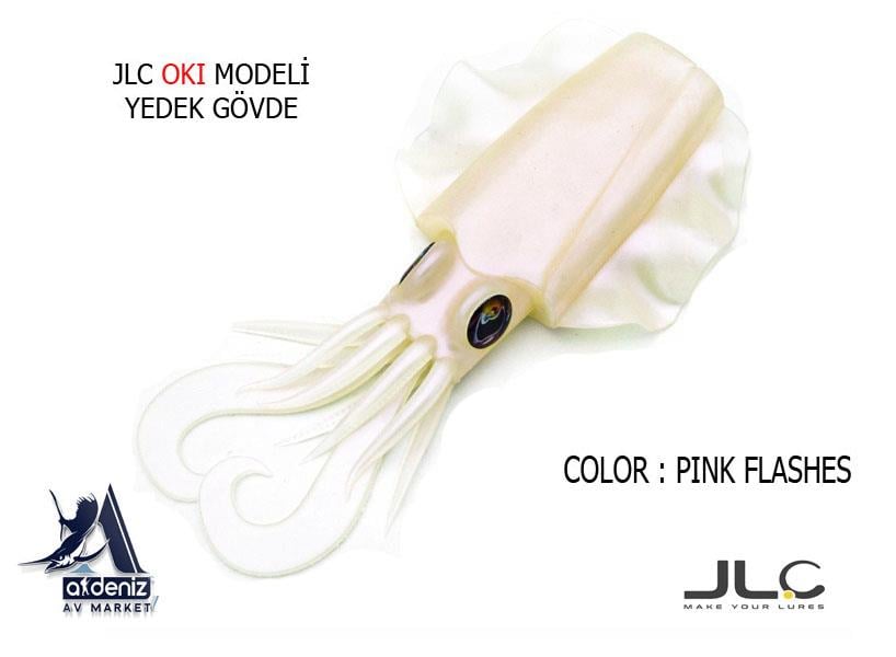 JLC Jigging A La Carta Oki Body Replacement #2 Pink Flashes