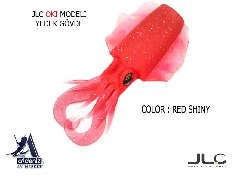 JLC Jigging A La Carta Oki Body Replacement #3 Red Shıny