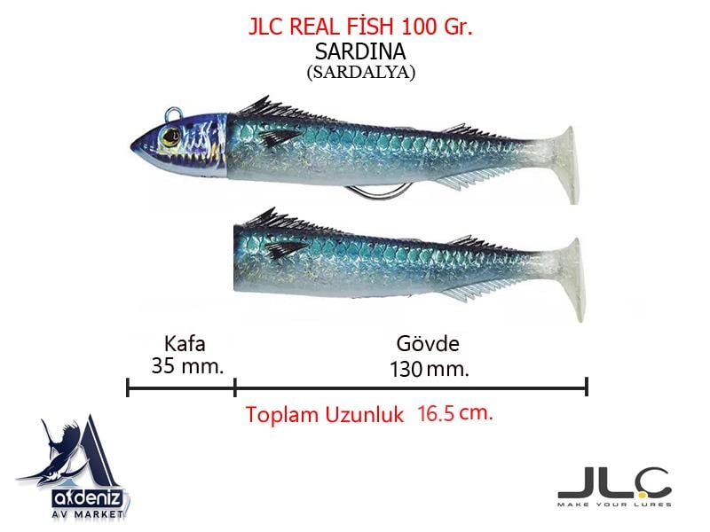 JLC Jigging A La Carta Real Fish 100 Gr #2 Sardina