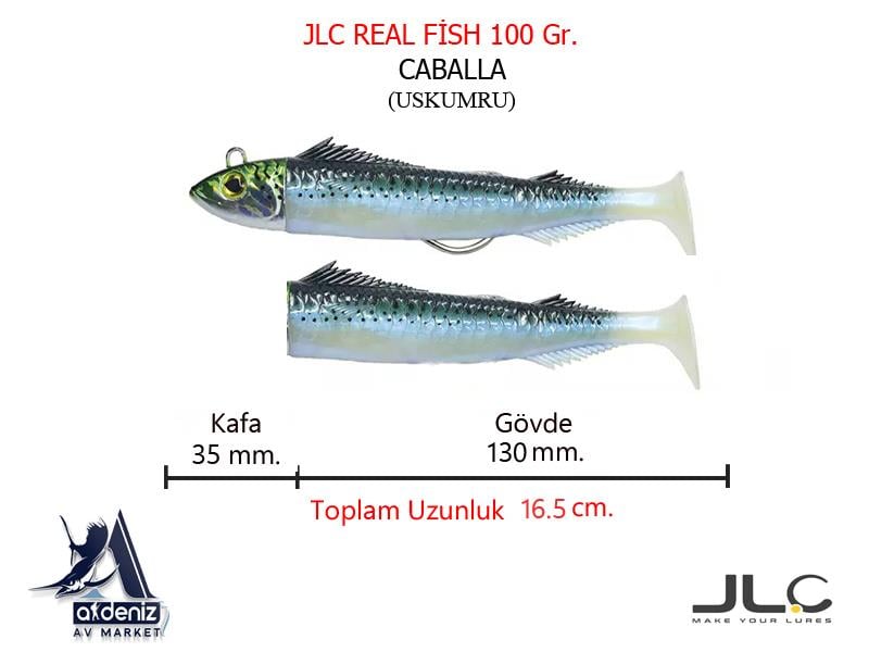 JLC Jigging A La Carta Real Fish 100 Gr #1 Caballa