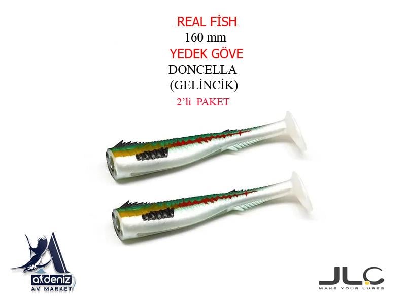 JLC Jigging A La Carta Real Fish Body Replacement 160mm #3 Doncella