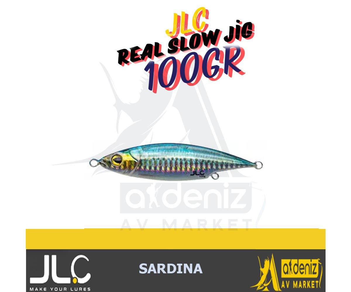 JLC Jigging A La Carta REAL SLOW JİG 100 Gr #6 SardinaJLC JİGGİNG A LA CARTA