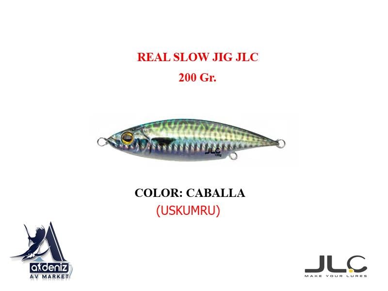 JLC Jigging A La Carta REAL SLOW JIG 200 Gr #3 Caballa