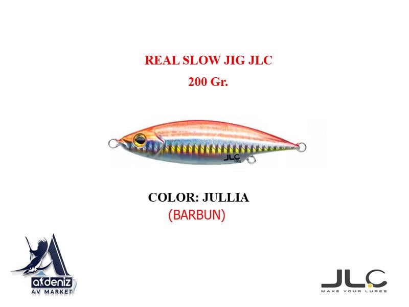JLC Jigging A La Carta REAL SLOW JIG 200 Gr #7 Julia