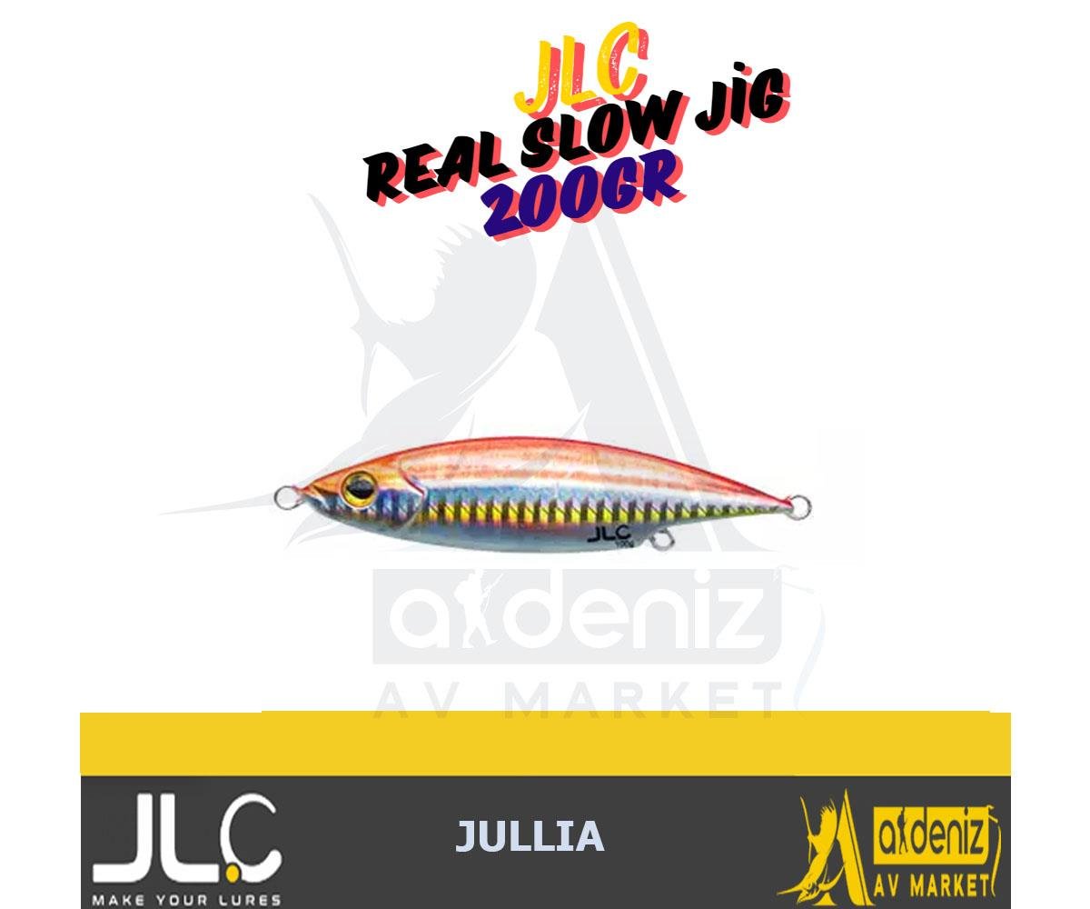JLC Jigging A La Carta REAL SLOW JIG 200 Gr #7 JuliaJLC JİGGİNG A LA CARTA