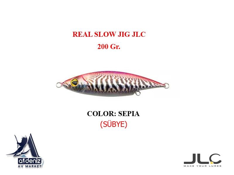 JLC Jigging A La Carta REAL SLOW JIG 200 Gr #2 Sepia