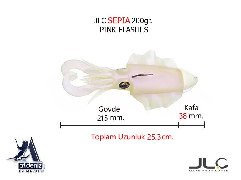 JLC Jigging A La Carta Sepia 200 Gr #2 Pink Flashes