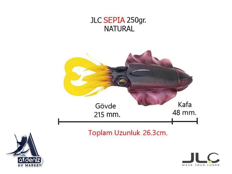 JLC Jigging A La Carta Sepia 250 Gr #1 Natural