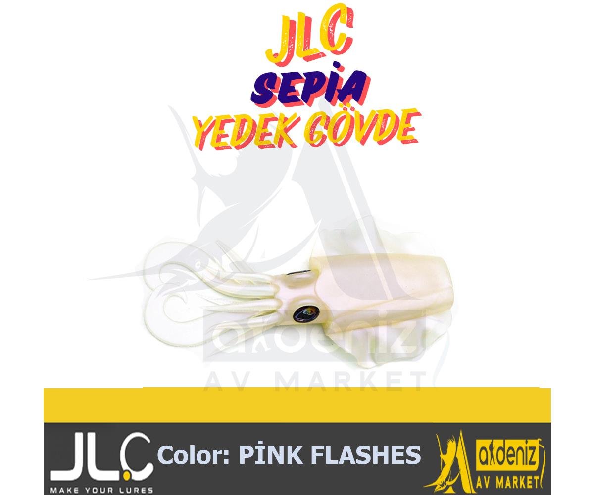 JLC Jigging A La Carta Sepia Body Replacement #2 Pink FlashesJLC JİGGİNG A LA CARTA