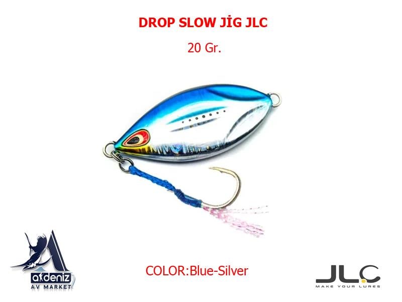 JLC Jigging A La Carta SLOW DROP MONTAJE 20 Gr #5 Blue Silver