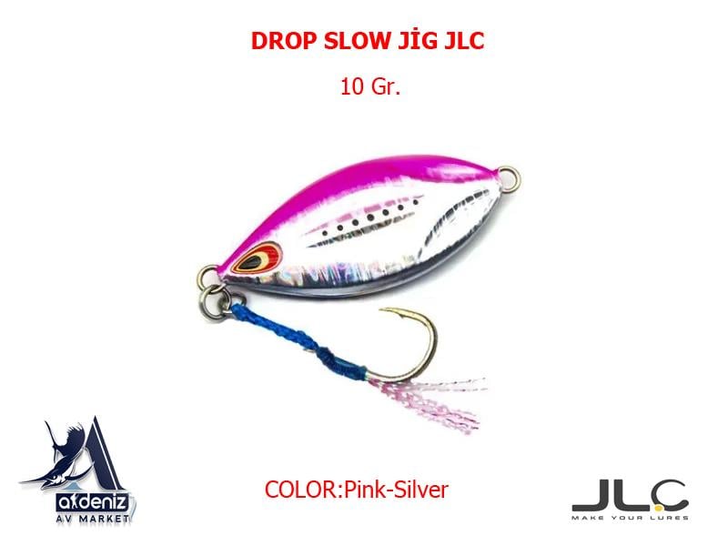 JLC Jigging A La Carta SLOW DROP MONTAJE 10 Gr #2 Pink Silver