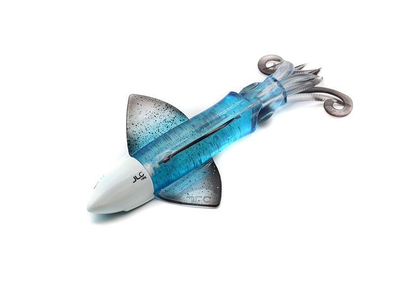 JLC Jigging A La Carta Xipi Evo 130 Gr Combo Silikon Kalamar #Blue Glow Vinyl Limited Edition LowranceJLC JİGGİNG A LA CARTA