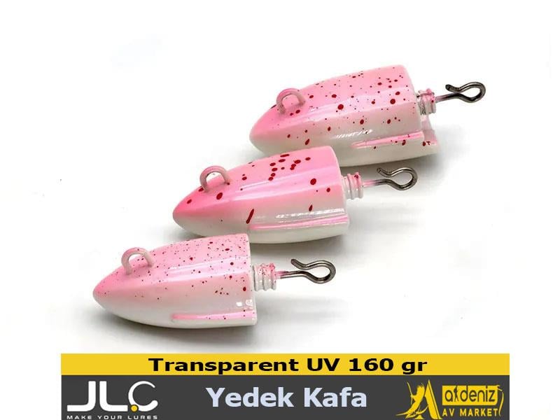 JLC Jigging A La Carta XIPI EVO Yedek Kafa 160 Gr #2 TRANSPARENT UVJLC JİGGİNG A LA CARTA