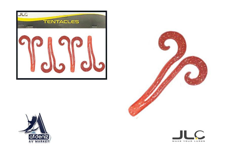 JLC Jigging A La Carta XIPI Tentacles(Bıyık) #Red Shıny