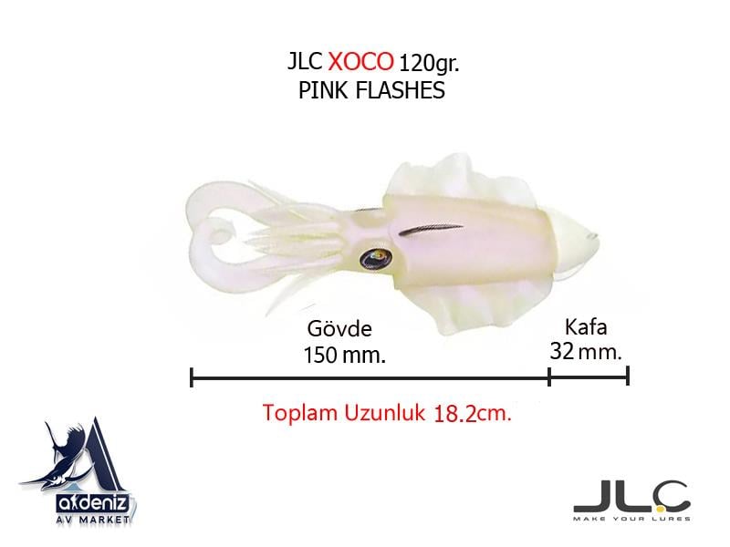 JLC Jigging A La Carta Xoco 120 Gr #2 Pink Flashes