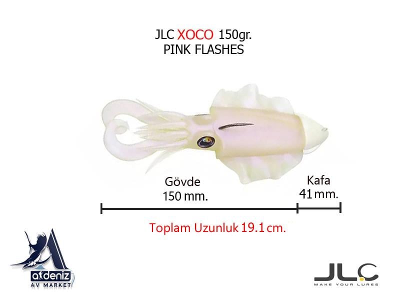 JLC Jigging A La Carta Xoco 150 Gr #2 Pink Flashes