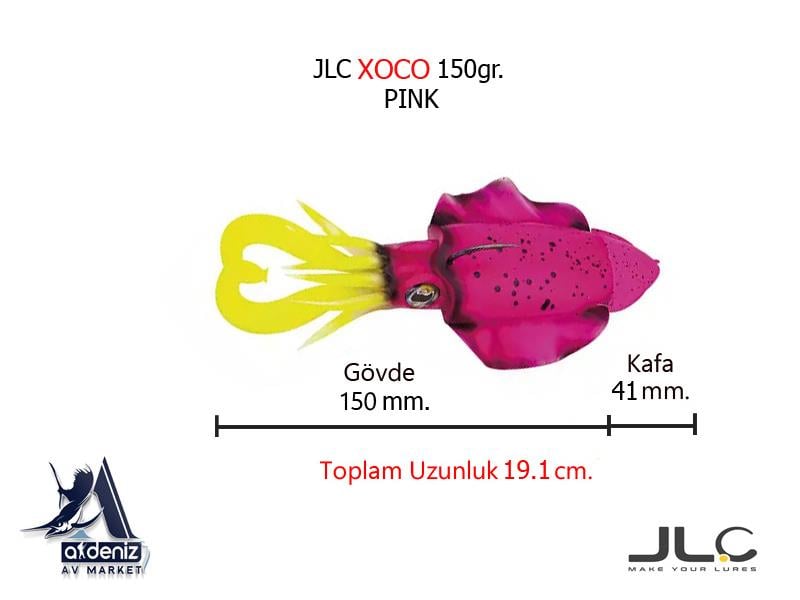 JLC Jigging A La Carta Xoco 150 Gr #4 Pink