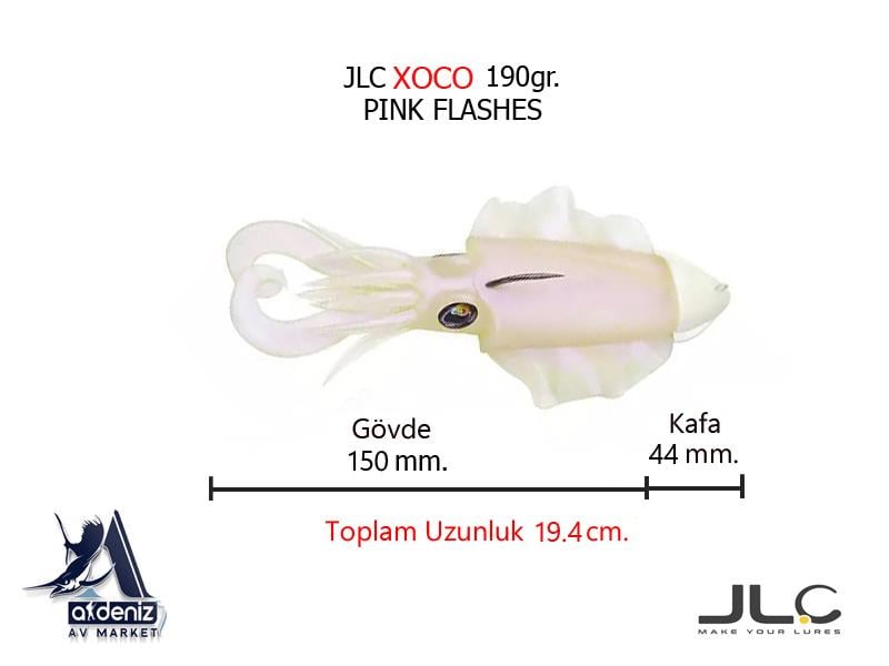 JLC Jigging A La Carta Xoco 190 Gr #2 Pink Flashes