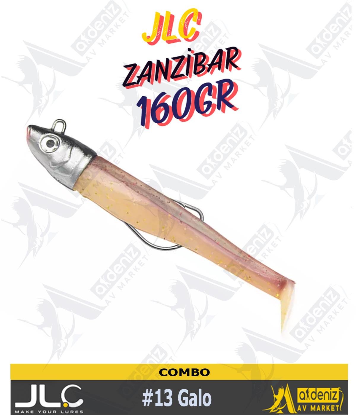 JLC Jigging A La Carta Zanzibar Combo Silikon Balık 150 mm 160 gr #13 GaloJLC JİGGİNG A LA CARTA