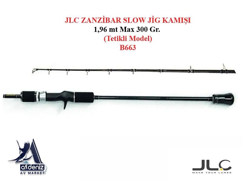 JLC Jigging A La Carta Zanzıbar Slow Rod B663 Max.300 Gr