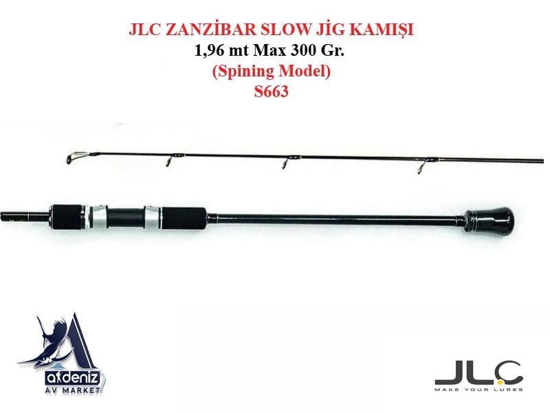 JLC Jigging A La Carta Zanzıbar Slow Rod S663 Max.300 Gr