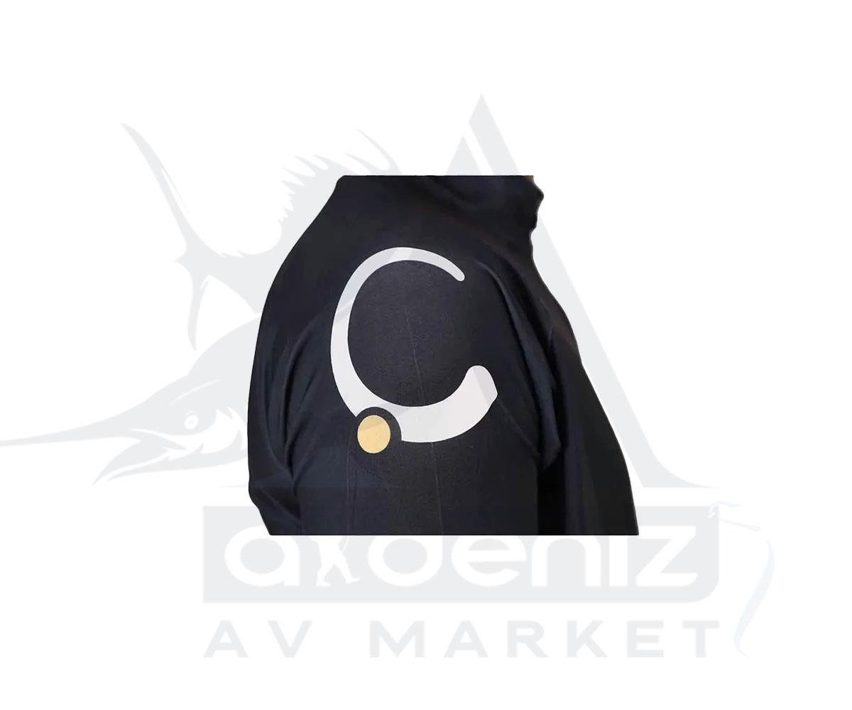 JLC Lures Lycra Long Sleeve Men's Technical T-Shirt Black Size:#LJLC JİGGİNG A LA CARTA