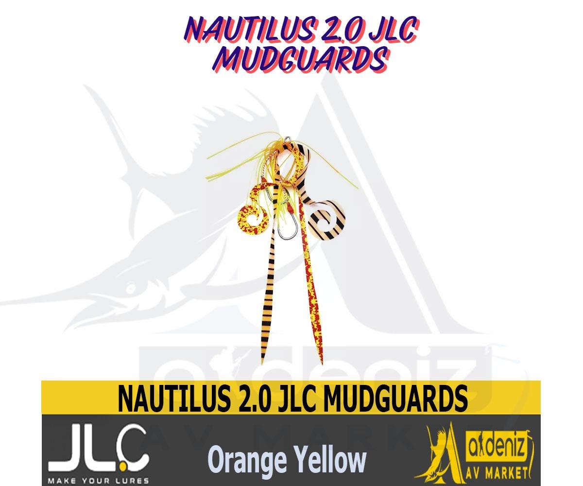 JLC Nautilus 2.0 Tai Rubber Yedek Skirts BKK #9 Color:3 Orange YellowJLC JİGGİNG A LA CARTA
