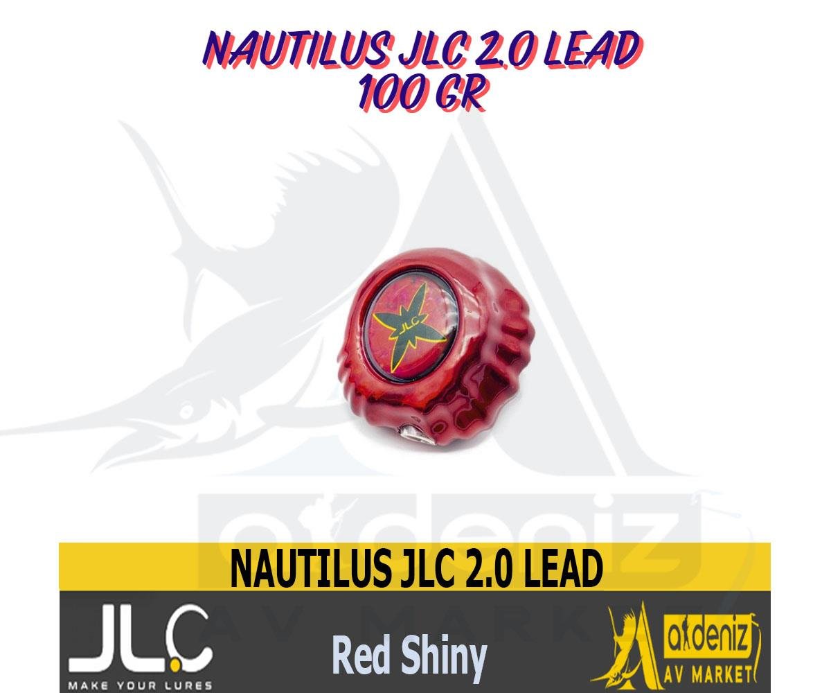 JLC Nautilus 2.0 Lead Tai Rubber 100 gr Yedek Kafa Color:5 Red ShinyJLC JİGGİNG A LA CARTA