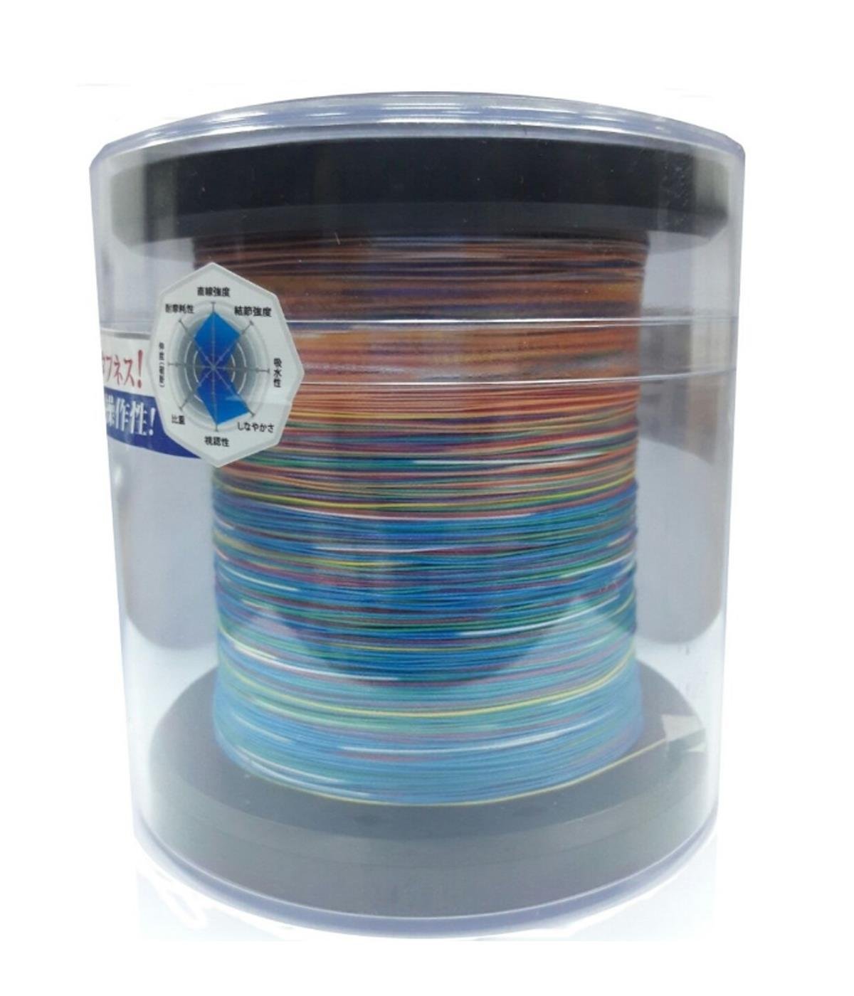 Linesystem Jigging X8 İp Misina PE 1.5 0.20MM 30LB/13,6KG 600MT Multicolor.LİNESYSTEM