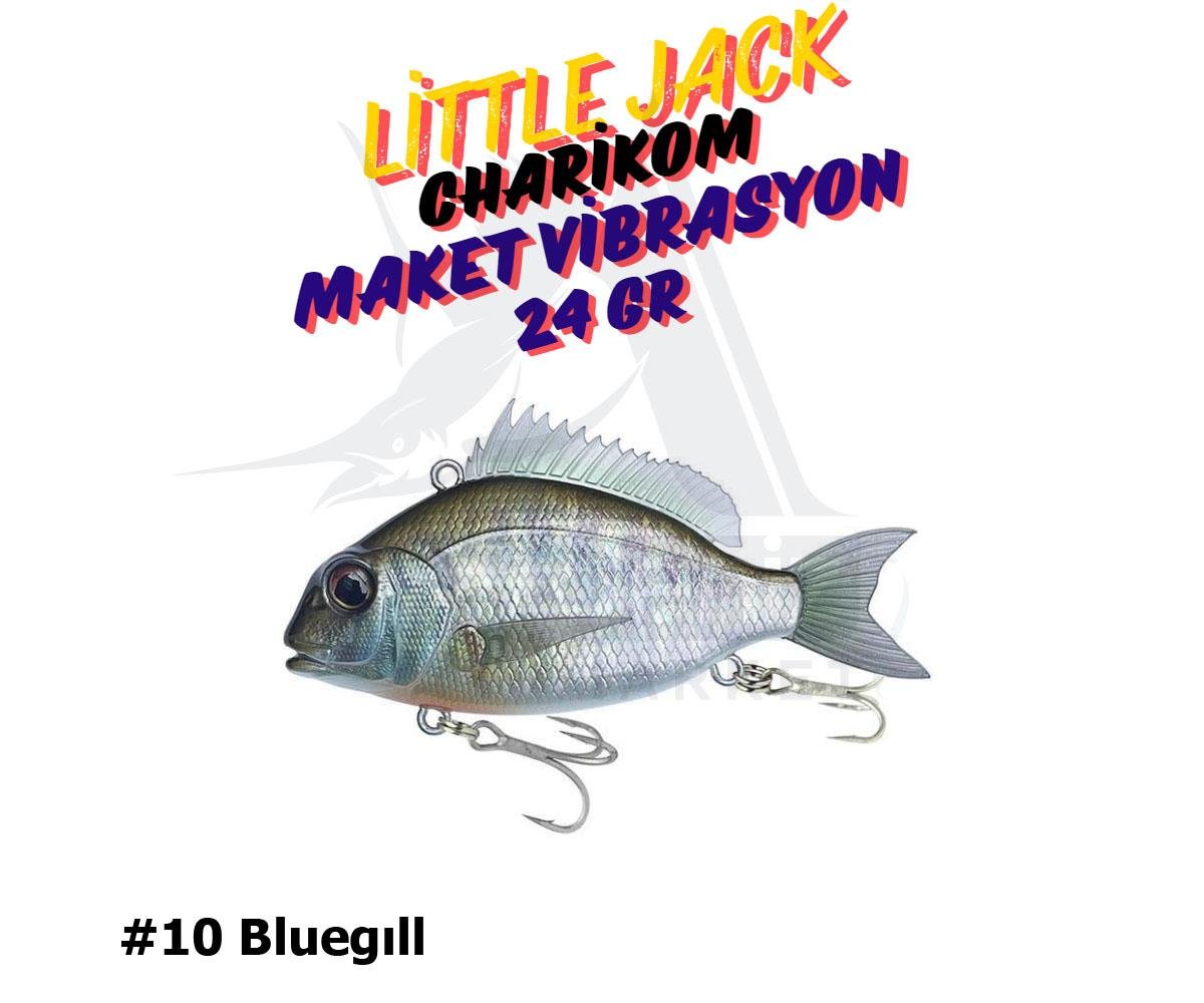 Little Jack Charikom Maket Vibrasyon Yem 65 mm 24 gr #10 BluegıllLİTTLE JACK