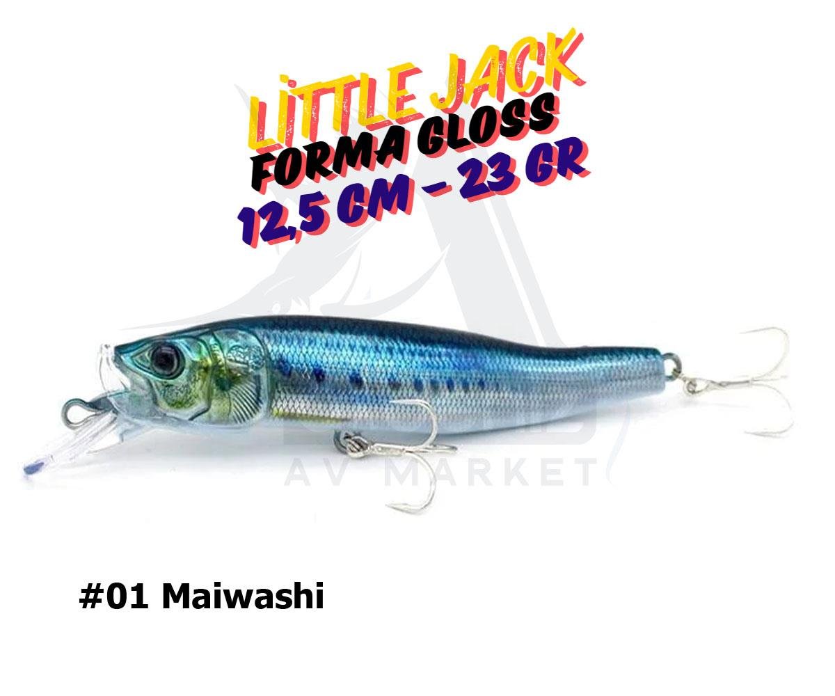 Little Jack Forma Gloss Maket Suni Yem 125 mm 23 gr  #01 MaiwashiLİTTLE JACK