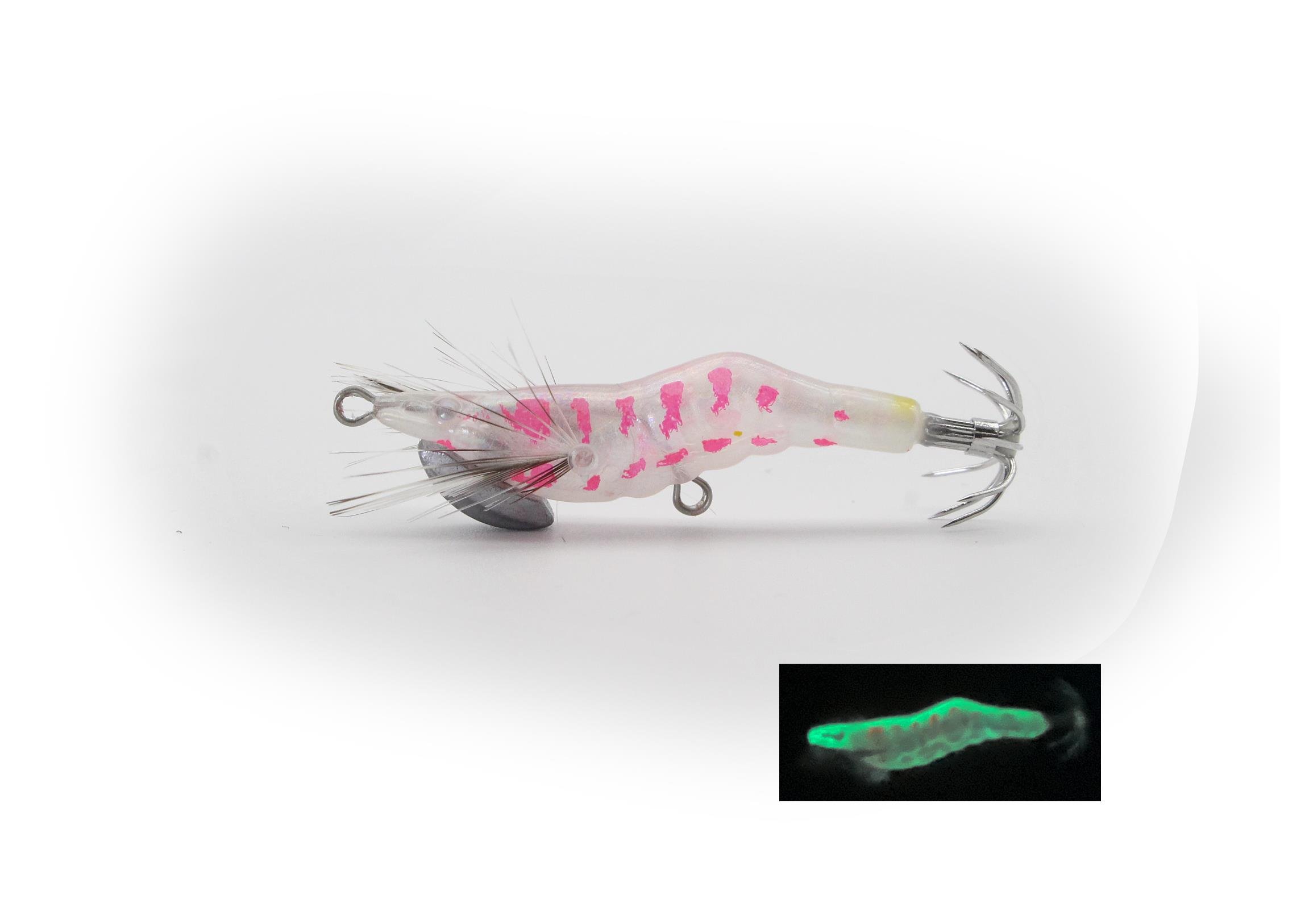 Little Jack Hanebix Squid Kalamar Zokası 35 mm 2 gr #010 Clear Glow Okıamı