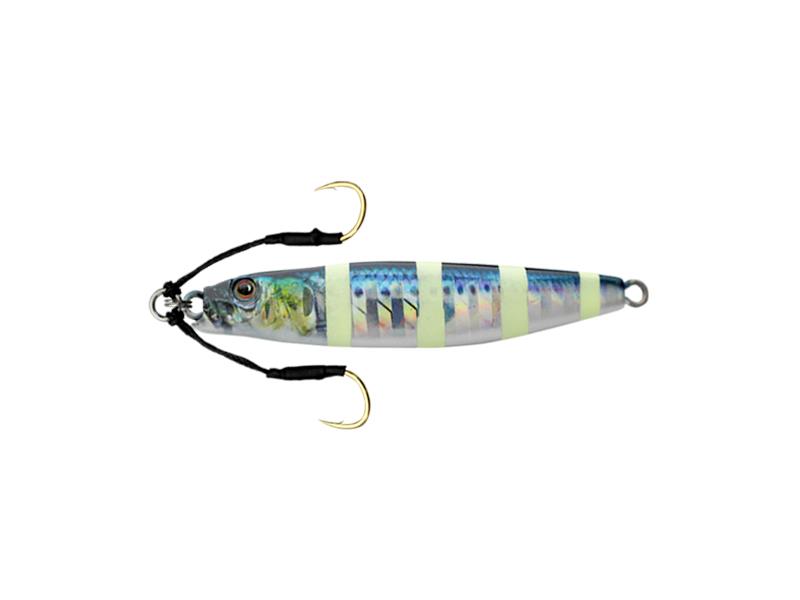 Little Jack Metal Adict-01 40 gr Jig Yem #12 Real Sardine Zebra