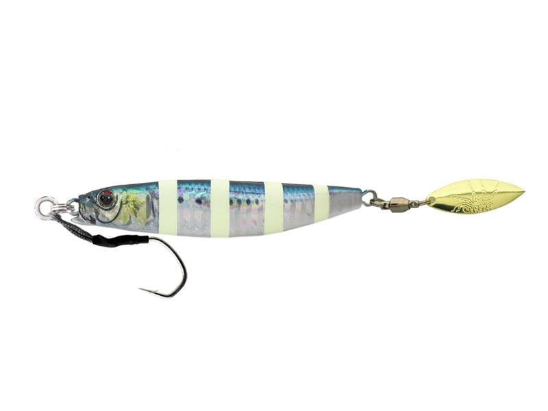 Little Jack Metal Adict-01 60 gr Jig Yem #07 Real Sardine Zebra