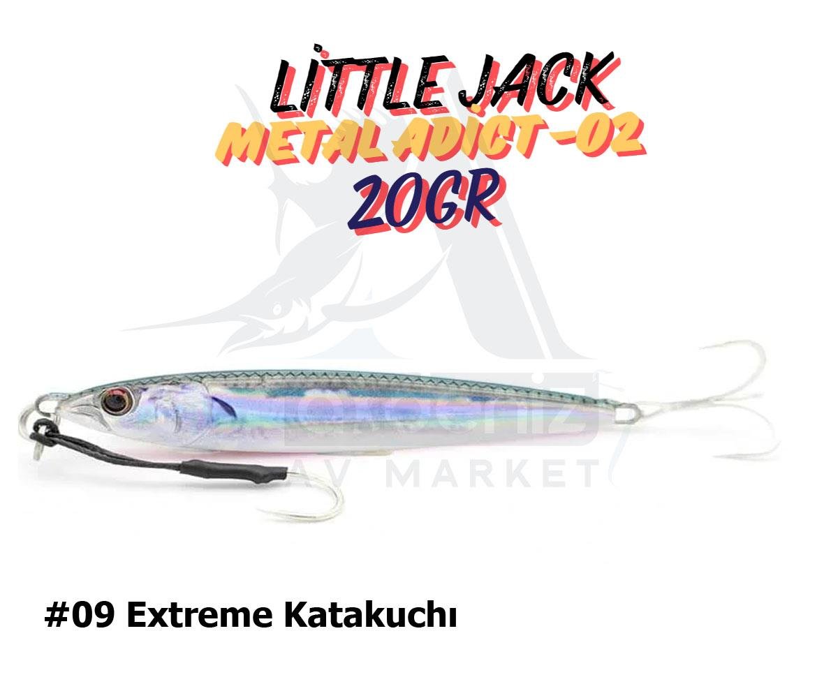 Little Jack Metal Adict-02 20 gr Jig Yem #09 Extreme KatakuchıLİTTLE JACK