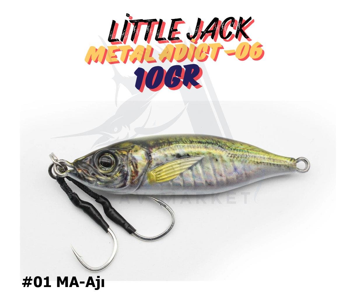 Little Jack Metal Adict-06 10 gr Jig Yem #01 MA-AjıLİTTLE JACK