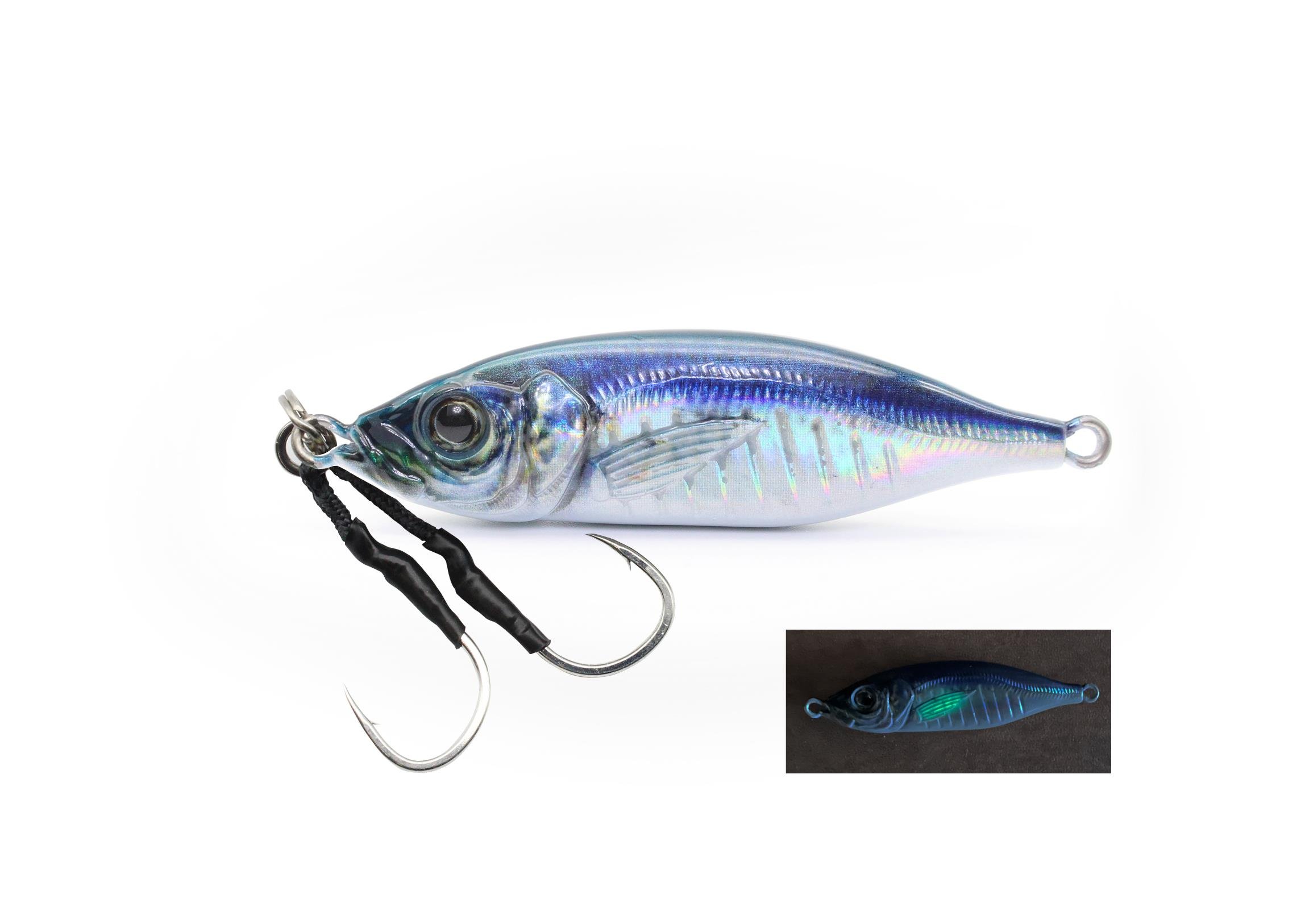 Little Jack Metal Adict-06 10 gr Jig Yem #02 Ajı Glow Fın