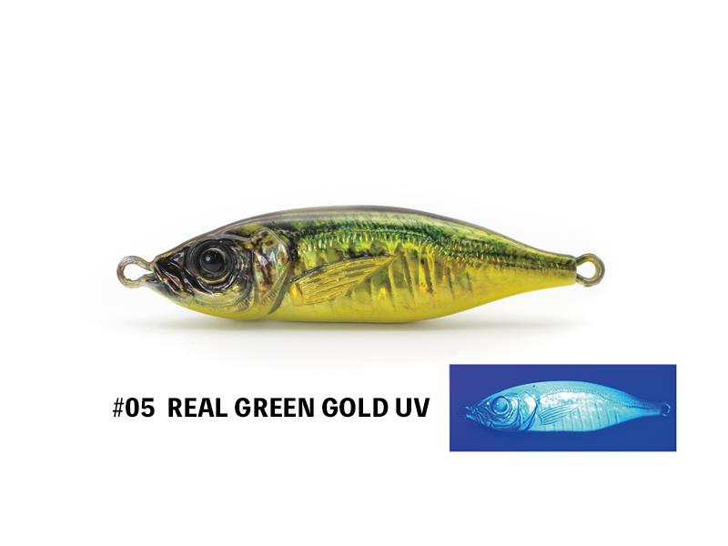 Little Jack Metal Adict-06 150 gr Jig Yem #05 Real Green Gold UV
