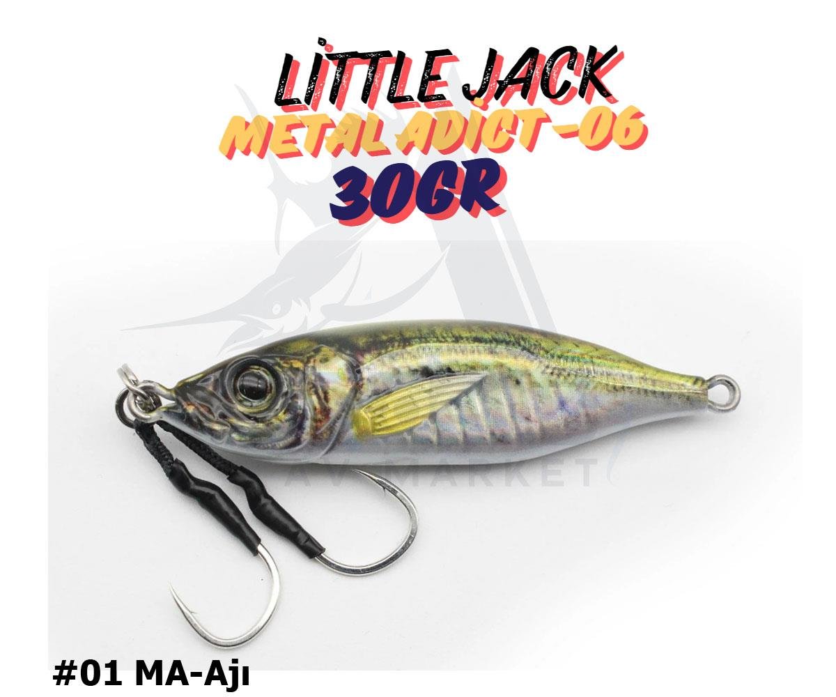 Little Jack Metal Adict-06 30 gr Jig Yem #01 MA-AjıLİTTLE JACK