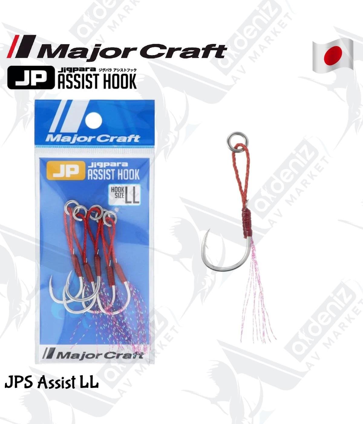 MC Major Craft Jigpara JPS Single Asist İğne 5'li Paket #LLMAJOR CRAFT