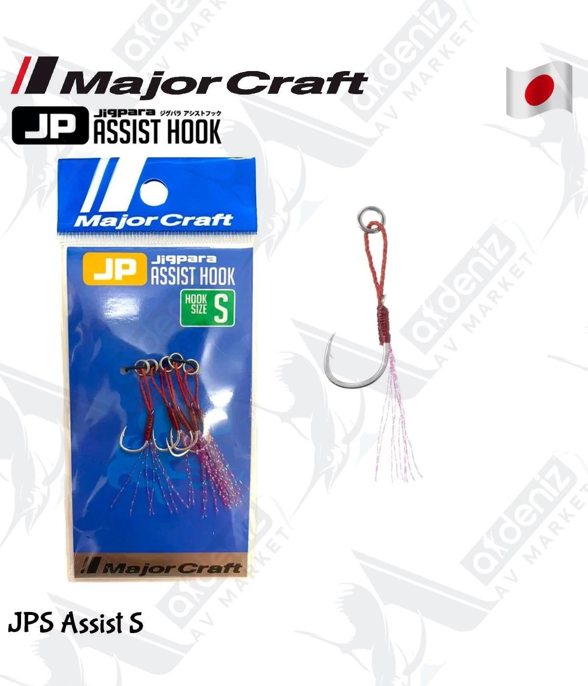 MC Major Craft Jigpara JPS Single Asist İğne 5'li Paket #SMAJOR CRAFT