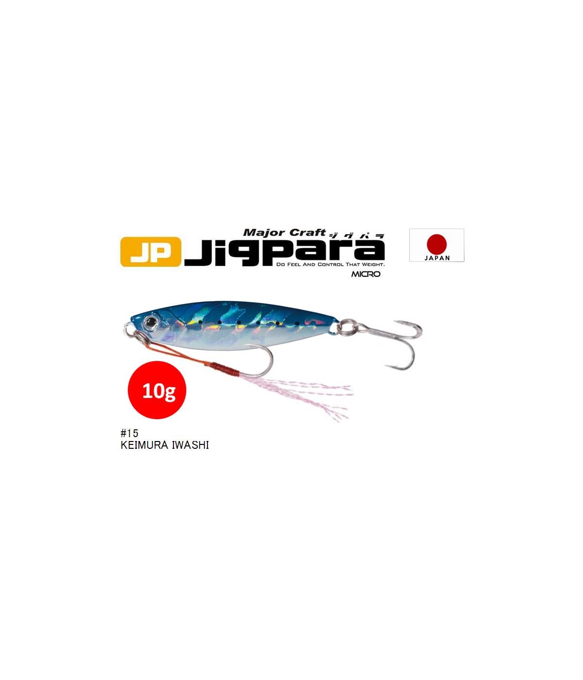 MC Major Craft Jigpara Micro JPM-10 Jig Sahte Yem 10 gr #Keımura UV İwashı 15MAJOR CRAFT
