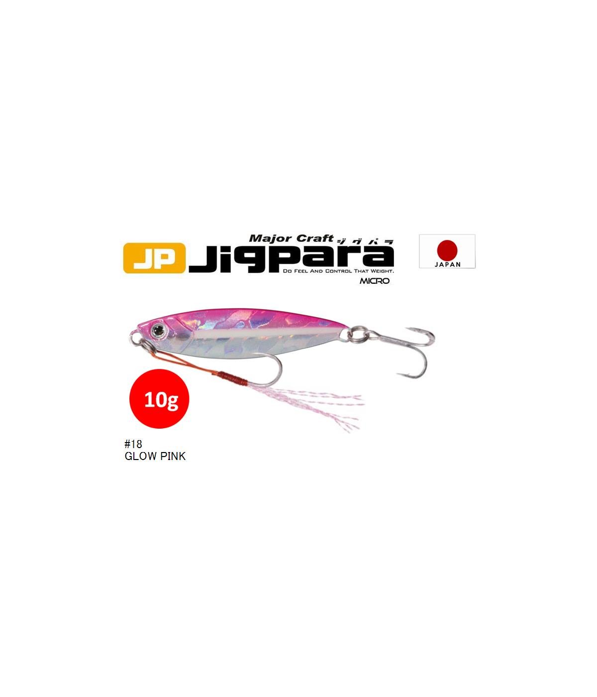 MC Major Craft Jigpara Micro JPM-10 Jig Sahte Yem 10 gr #Pink Glow 18MAJOR CRAFT