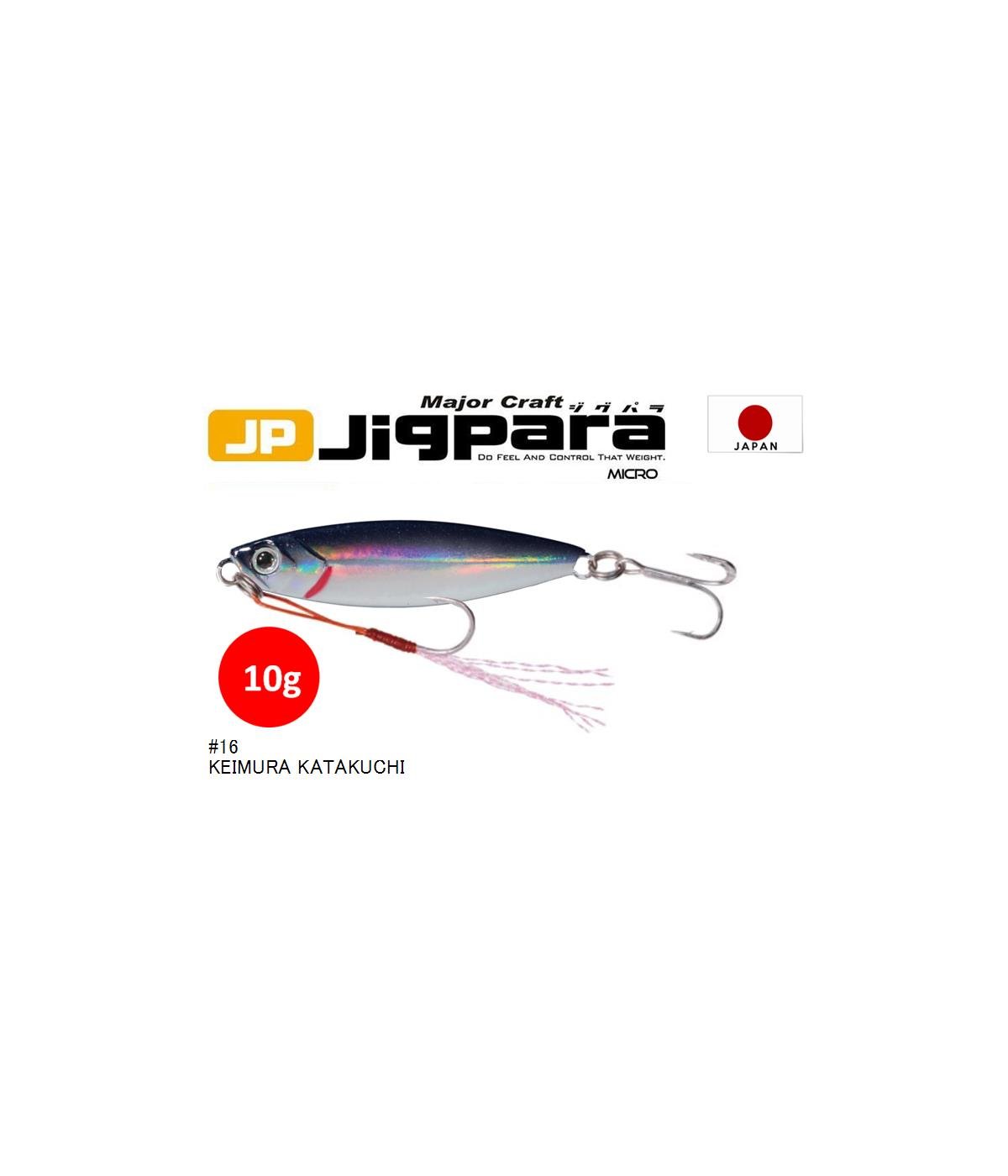 MC Major Craft Jigpara Micro JPM-10 Jig Sahte Yem 10 gr #Keımura UV Katakuchi 16MAJOR CRAFT